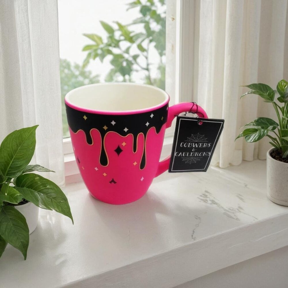 Cobwebs & Cauldrons Halloween Mug